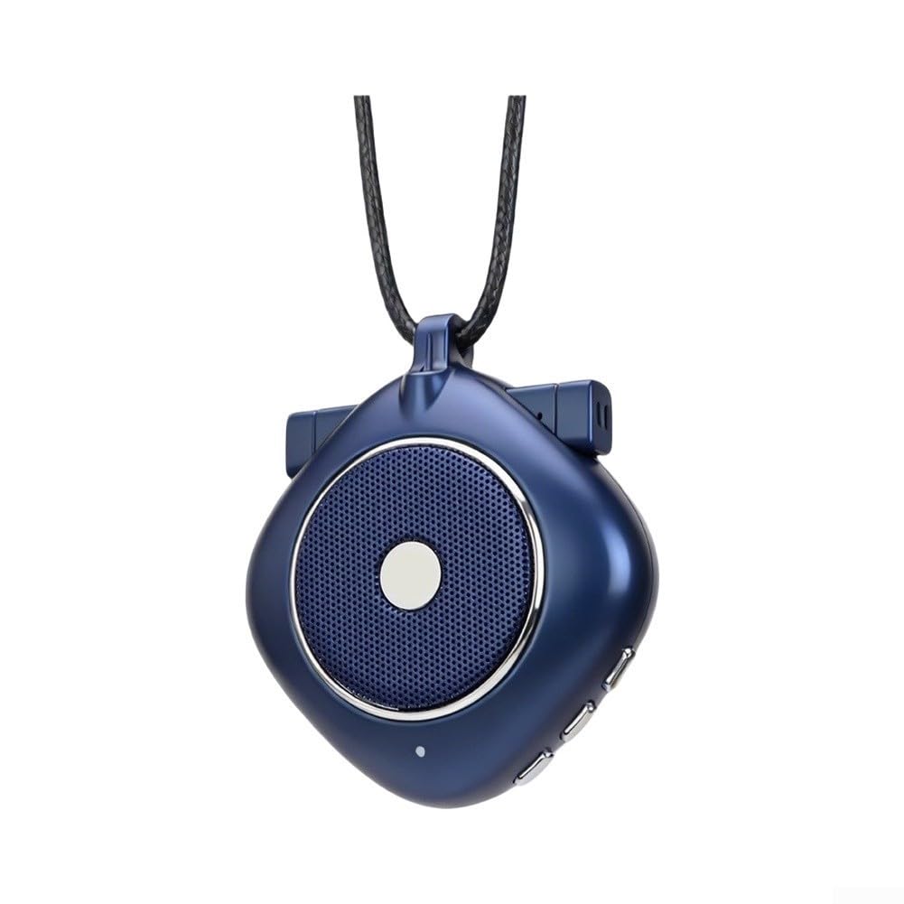 Altoparlante wireless portatile con tecnologia di traduzione live AI | Traduzione AI in tempo reale, supporta più lingue, uscita vocale chiara, connettività wireless, essenziale da viaggio (blu)