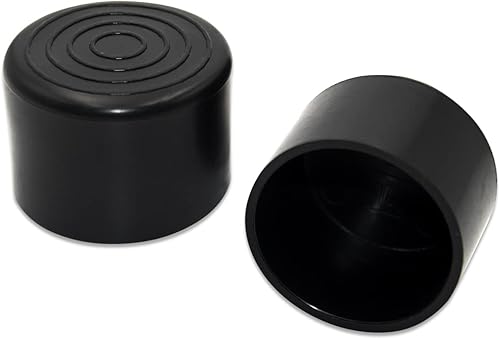 Miniatura 83 de Flyshop 8 tapas grandes para patas de silla, protectores de goma antideslizantes para patas de silla, fundas redondas de mesa para muebles, 2 Caucho