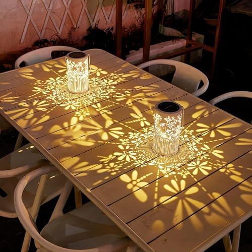 Lanternes solaires extérieures étanches pour illuminer une cour sombre sans installation électrique - 3