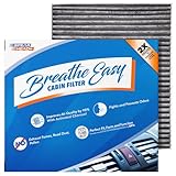 Spearhead Premium Breathe Easy Cabin Filter, Up to 25% Longer Life w/Activated Carbon (BE-151)