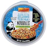 Lee Kum Kee Panda Brand Asian Style Sesame Teriyaki Noodles with Miso & Garlic, 11.8 Ounces, Zero...