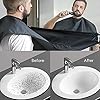Beard Bib Apron,Dad Fathers Day Gift,Beard Trimming Catcher Bib,Hair Catcher,Gifts for Men Anniversary Valentines Day,Stocking Stuffers Christmas Gifts for Him