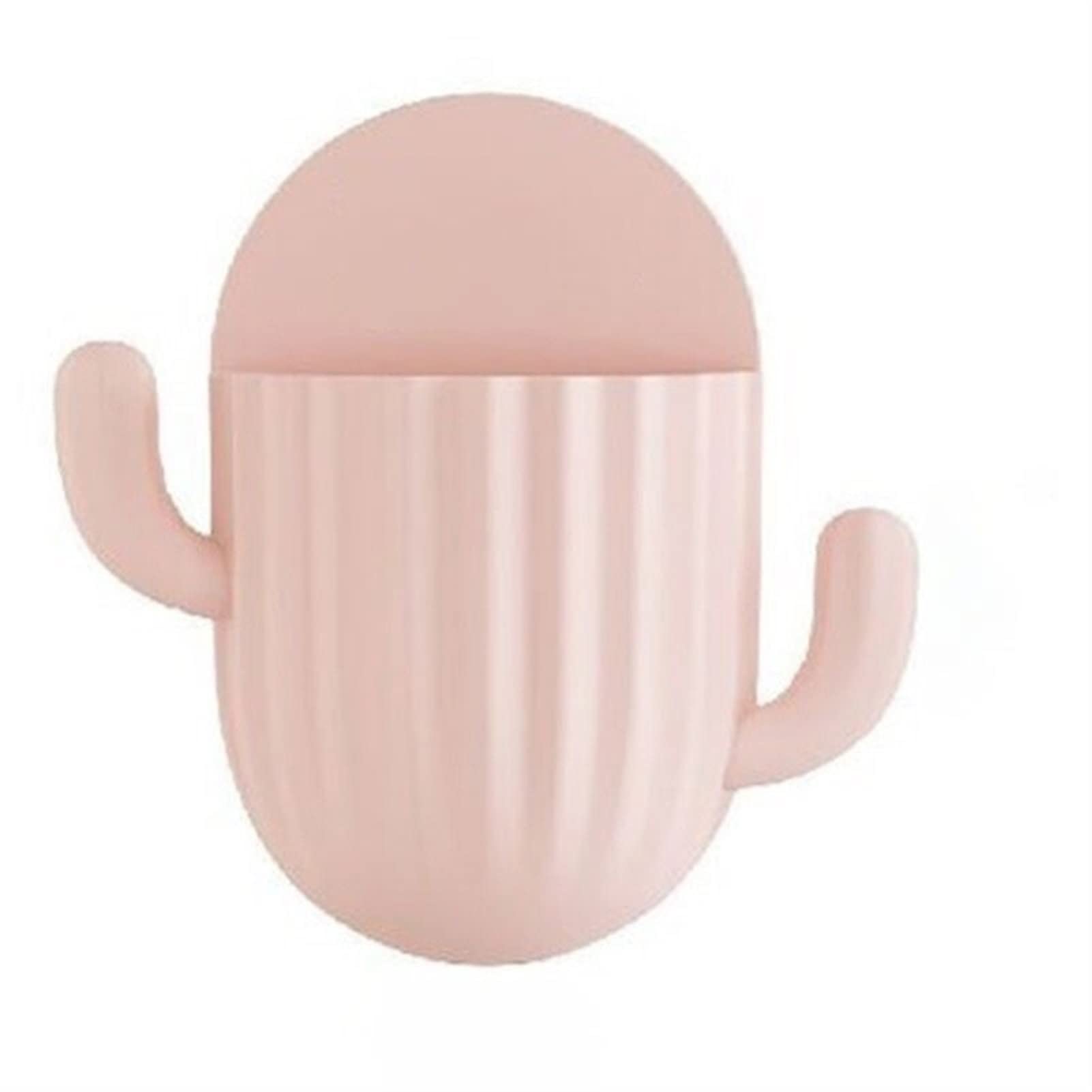 JINGYAN Toothbrush Holders Toothbrush Holder Wall Self-adhesive Storage organizer Rack Kitchen Bathroom accessories sets Wall-mounted Home(2)