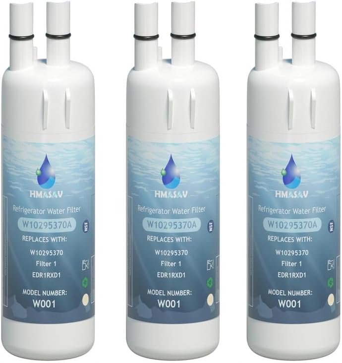 HMASAV W10295370A water filter replacement, Compatible with