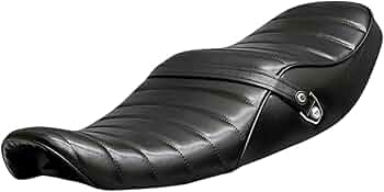 Amazon | ゼファー1100 黒皮 新ローダウン タックロールシート