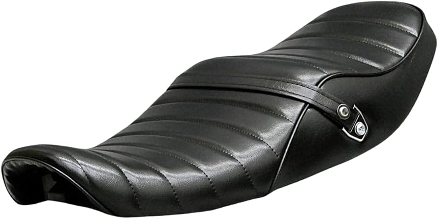 Amazon | ゼファー1100 黒皮 新ローダウン タックロールシート