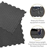 Large 60cm x 60cm Black Interlocking Caravan Awning Floor Mat Camping Picnic Garden Outdoor/Indoor Non Slip Floor Matting 10mm thick (4 Mats-16 square feet) - Image 2