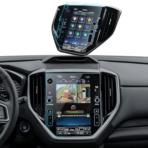 Verre trempé Subaru Ascent anti-traces pour écran tactile de contrôle central