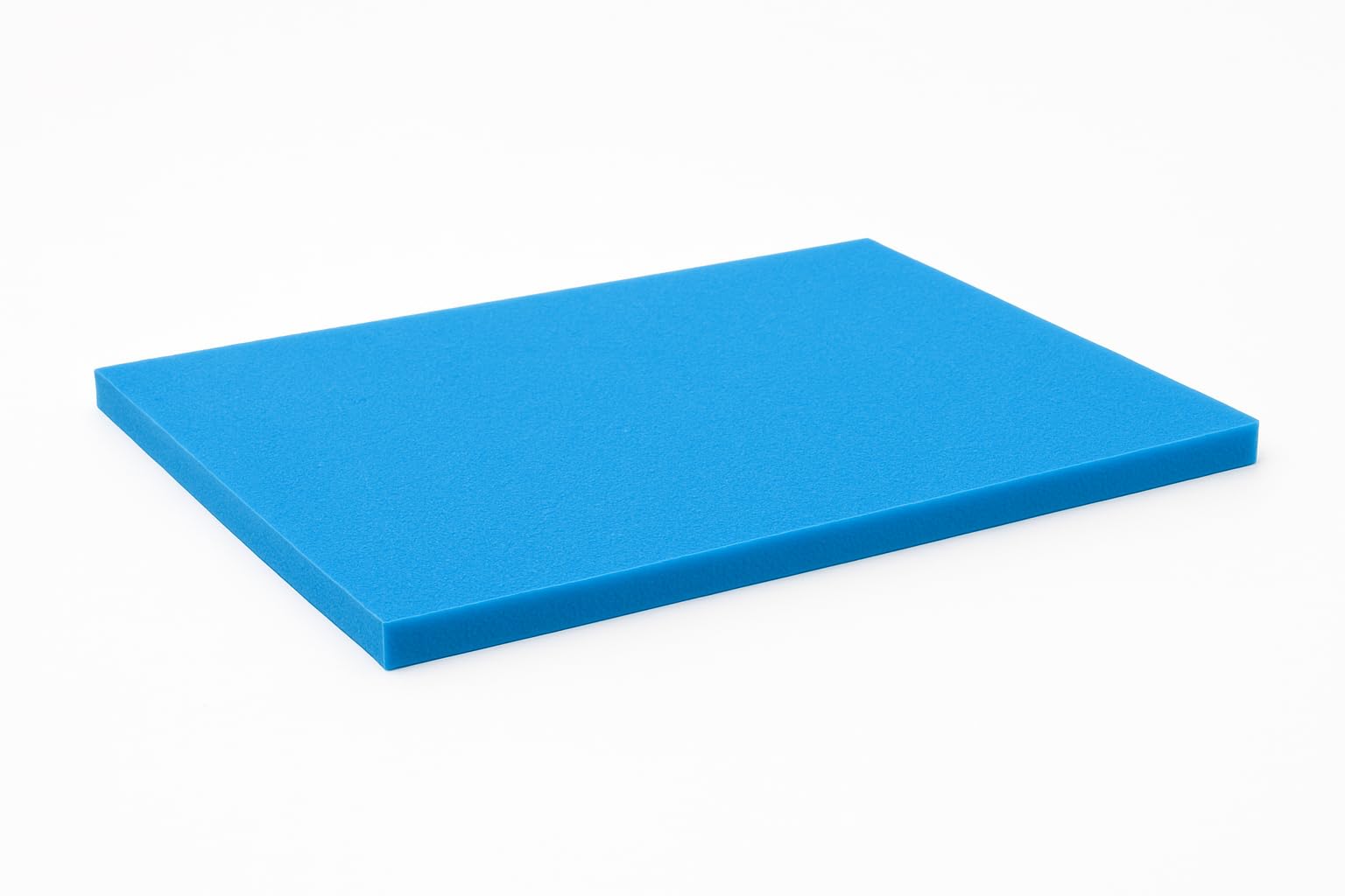 High-Density Blue Firm Foam Sheet – Upholstery & Seating (80" X 20" X0.5'')