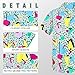 Mens Big and Tall 80s Shirt , Retro Light Green 80s Outfits for Men 1980s Short Sleeve Button-Down Big ang Tall Hawaiian Shirts, Relaxed Fit for Beach, Vacation, and Casual Office Wear 3X-Large