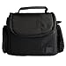 Compact DSLR Camera Case. Padded & Fitted, Camera Bag, Zippered Pockets. Fits Canon Cameras Including Canon Rebel T7. For Camera & Accessories, Shockproof, Includes Cleaning Cloth & Removable Strap