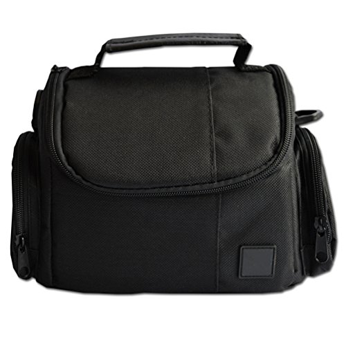 Well Padded Fitted Compact Medium DSLR Camera Case Bag w/ Zippered Pockets and Accessory Compartments for Canon EOS Rebel T8i T7 T7i T6i T6S T5i T5 T4i T3i SL1 EOS 90D 80D 0D 60D 7D 6D 5D 750D 700D - Thumbnail 2