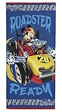 Disney Mickey Mouse Roadster Racer Cotton Bath/Pool/Beach Towel