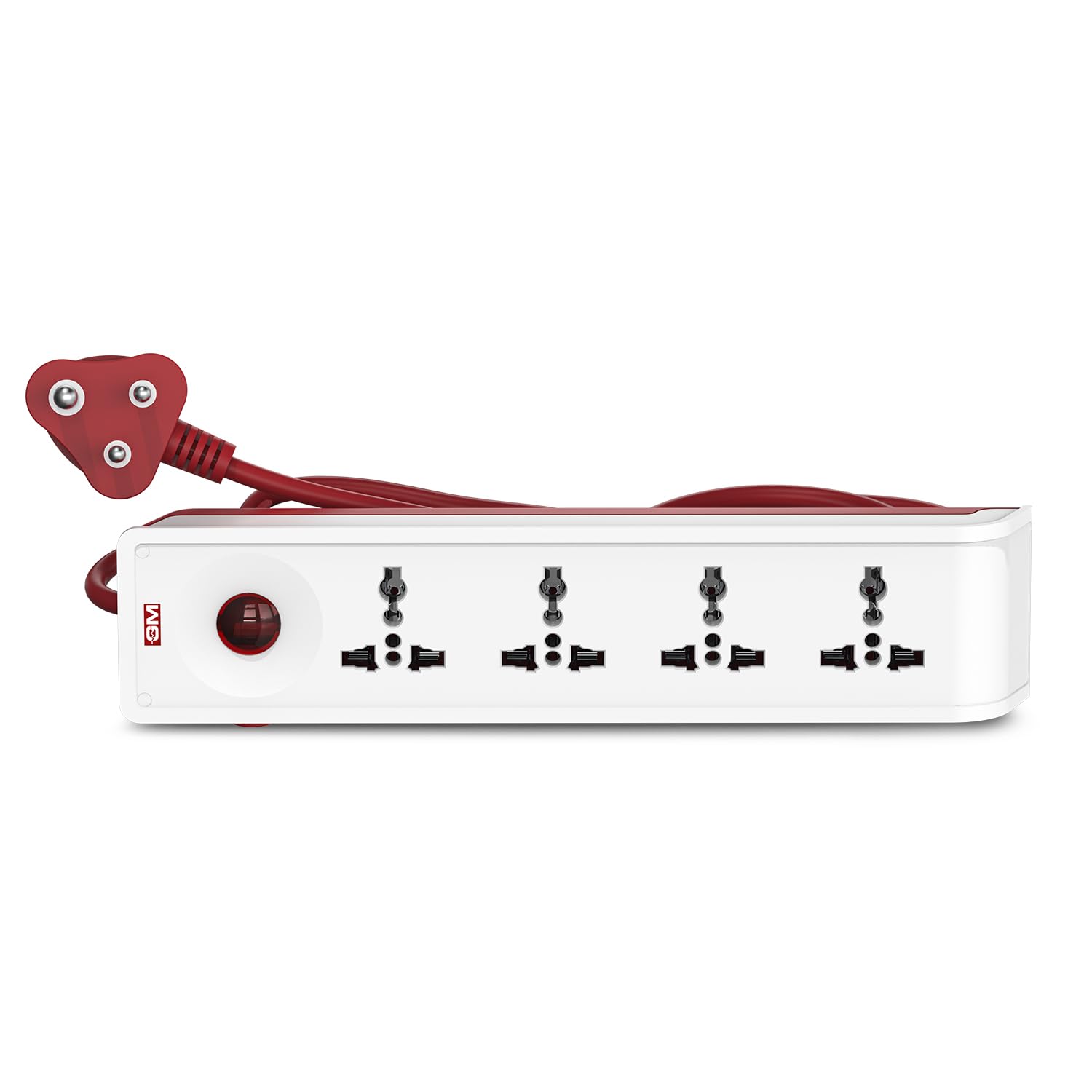 GM 3068 Power Mate 4+1 Power Strip with Master Switch, Indicator & International Socket-image-42