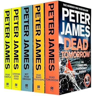 Roy Grace Series Books 1-5 Collection Set by Peter James