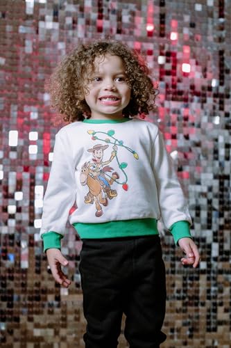 Image of Disney Holiday 2-Piece Fleece Sweatshirt and Pants Set for Baby & Kids