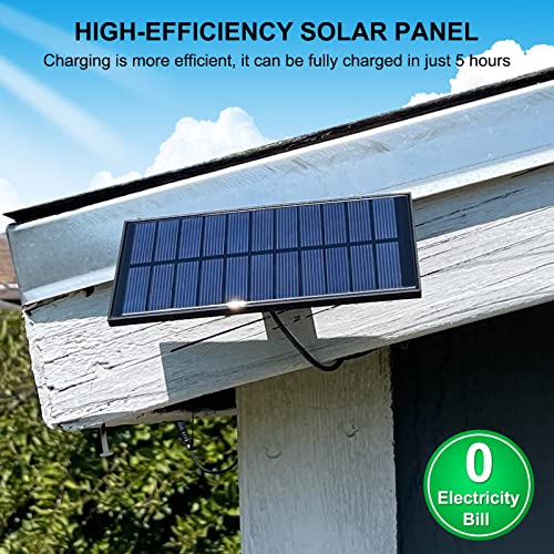 Engrepo Solar Lights 160 Led Wireless Waterproof Solar Flood Light Security Motion Sensor Light Luces Solares With 16.5Ft Cable For Deck, Fence, Patio, Front Door, Gutter, Yard, Shed, Path. #TOP1