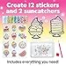 Creativity for Kids Big Gem Diamond Painting Kit: Sweets Stickers and Suncatchers - Diamond Art for Kids, DIY Stickers and Suncatcher Kit for Girls (Ages 6+)