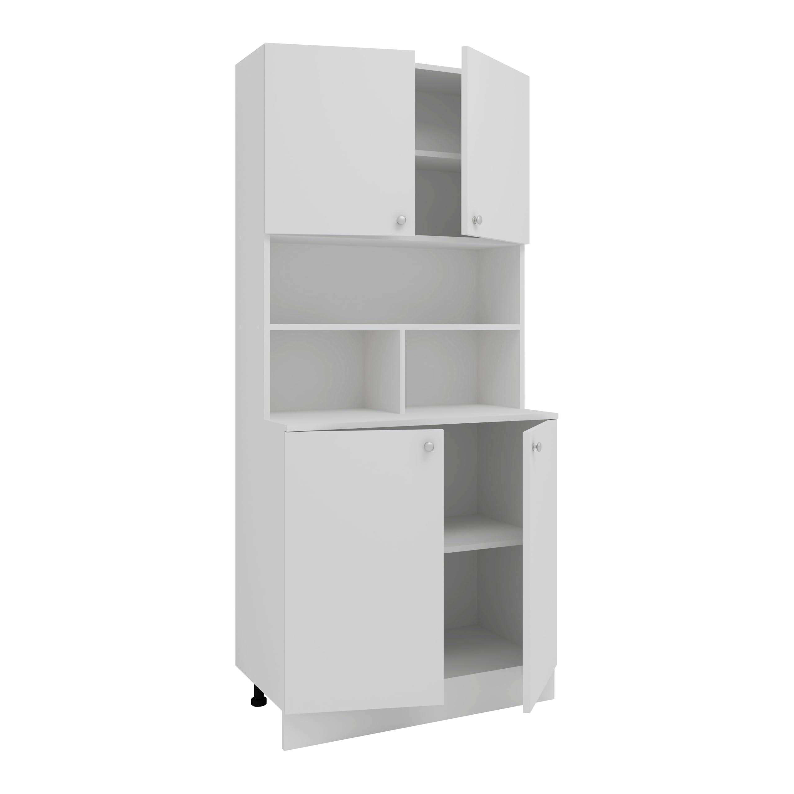 Küchenbuffet Opa, Weiß, 80 cm