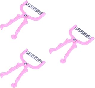 FRCOLOR 3 Pçs Depilador Facial Depilador Facial Removedor De Pêlos Faciais Depilador Sobrancelha Queixo Remoção De Pêlos Rosto Removedor De Pêlos Enfiador De Cabelo Depilador De Cabelo