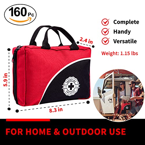 image for Protect Life First Aid Kit for Home/Business | HSA/FSA Eligible Emerge