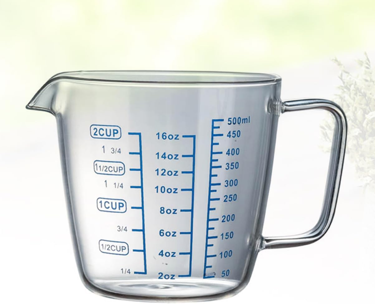 Home Measuring Cup Baking Measure Cup Tool Boys and Girls Milk Scale Microwave Easy Clean
