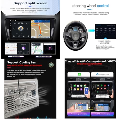Radio para auto pantalla táctil 9 pulgadas con navegación miniatura 5