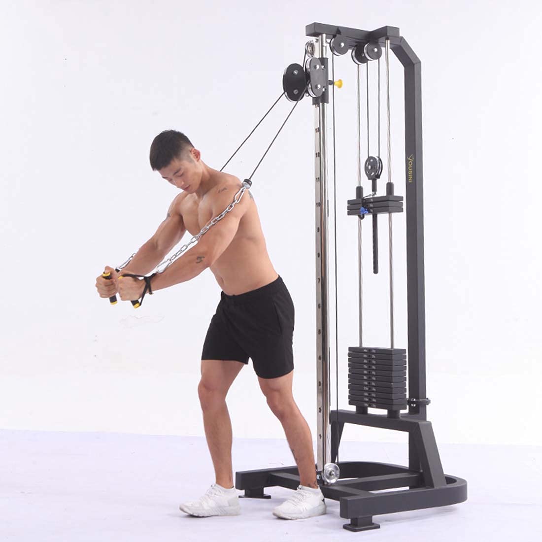 Amazon.co.jp: HappyCiel 筋トレ 広背筋 上腕筋 大円筋 自宅