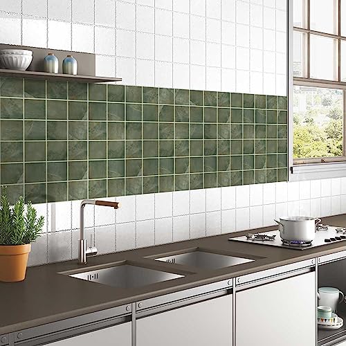 Commomy 10 Pcs 3D Marble Peel And Stick Wall Tile, 11.8"X11.8", 3D Faux Marble Pvc Wall Panels Peel And Stick Tile For Living Room, Bedroom, Background, Kitchen Backsplash, Bathroom Wall Decor #TOP2