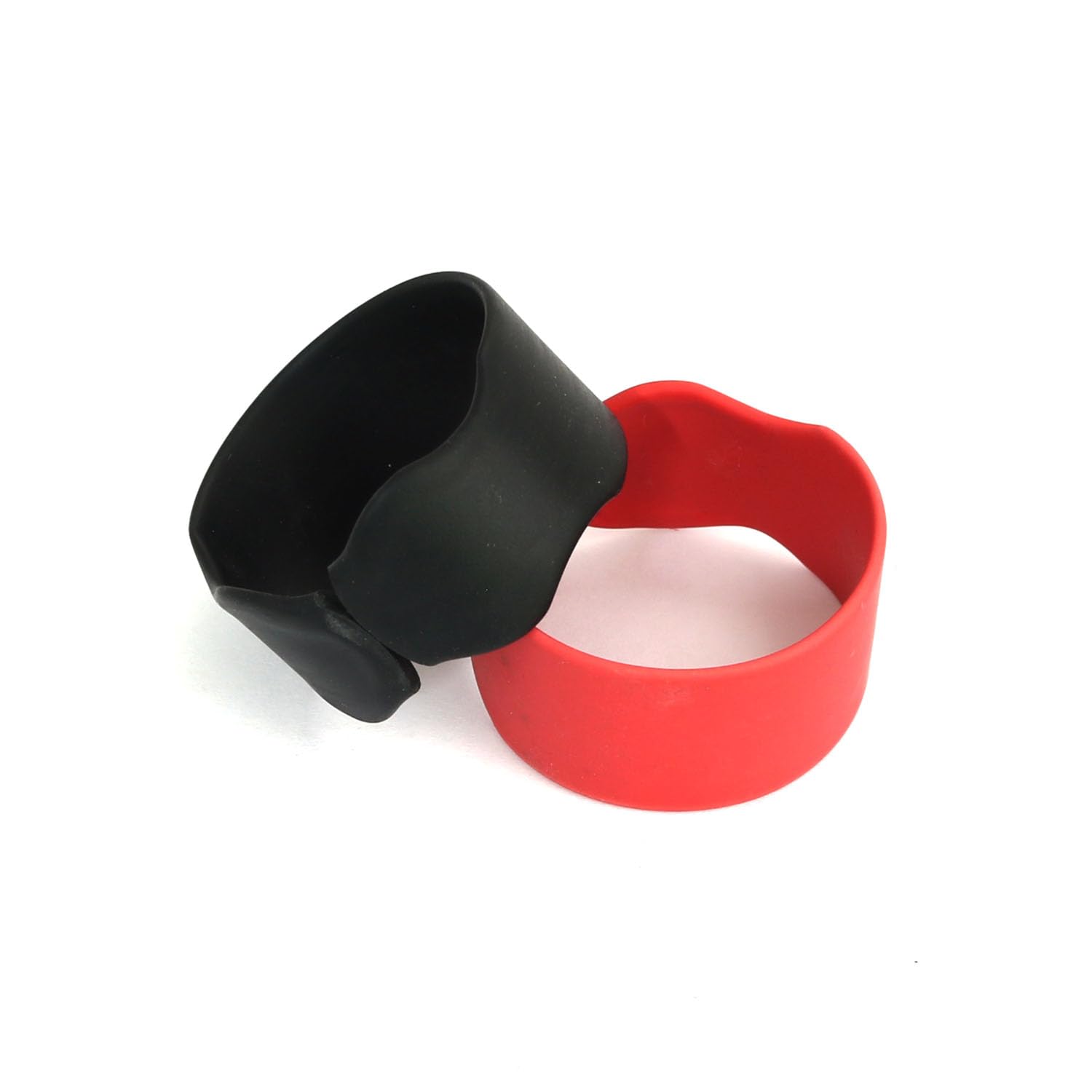 heyous Spinning Wheel Line Keeper (Red+Black) Plastic Fishing Reel Line Cup Clamp Buckle Anti Explosion Line Fishing Line Spool with Fishing Protection Reel Accessories