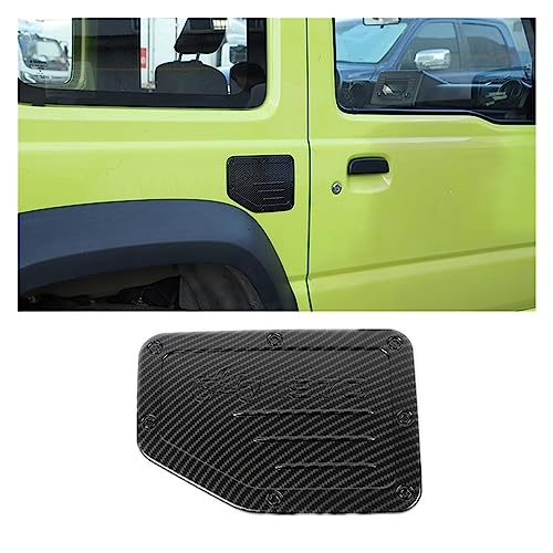 Bouchon de réservoir d'essence Jimny look carbone à fixation adhésive rapide - 3