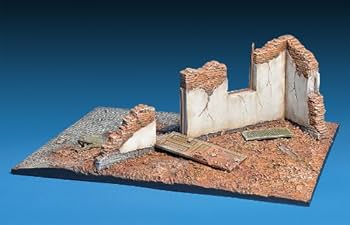 Amazon | ミニアート 1/35 ジオラマベース39 廃墟の建物 MA36039