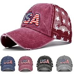 Usa(mesh Back) - Red