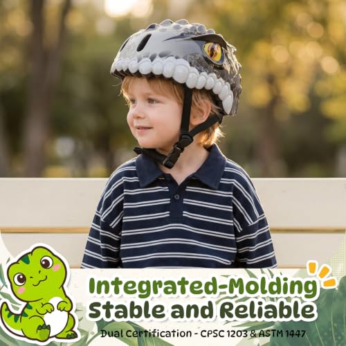 Image of Kids Toddler Bike Helmet, Adjustable and Multi-Sport for Child Boys and Girls, 2 Sizes