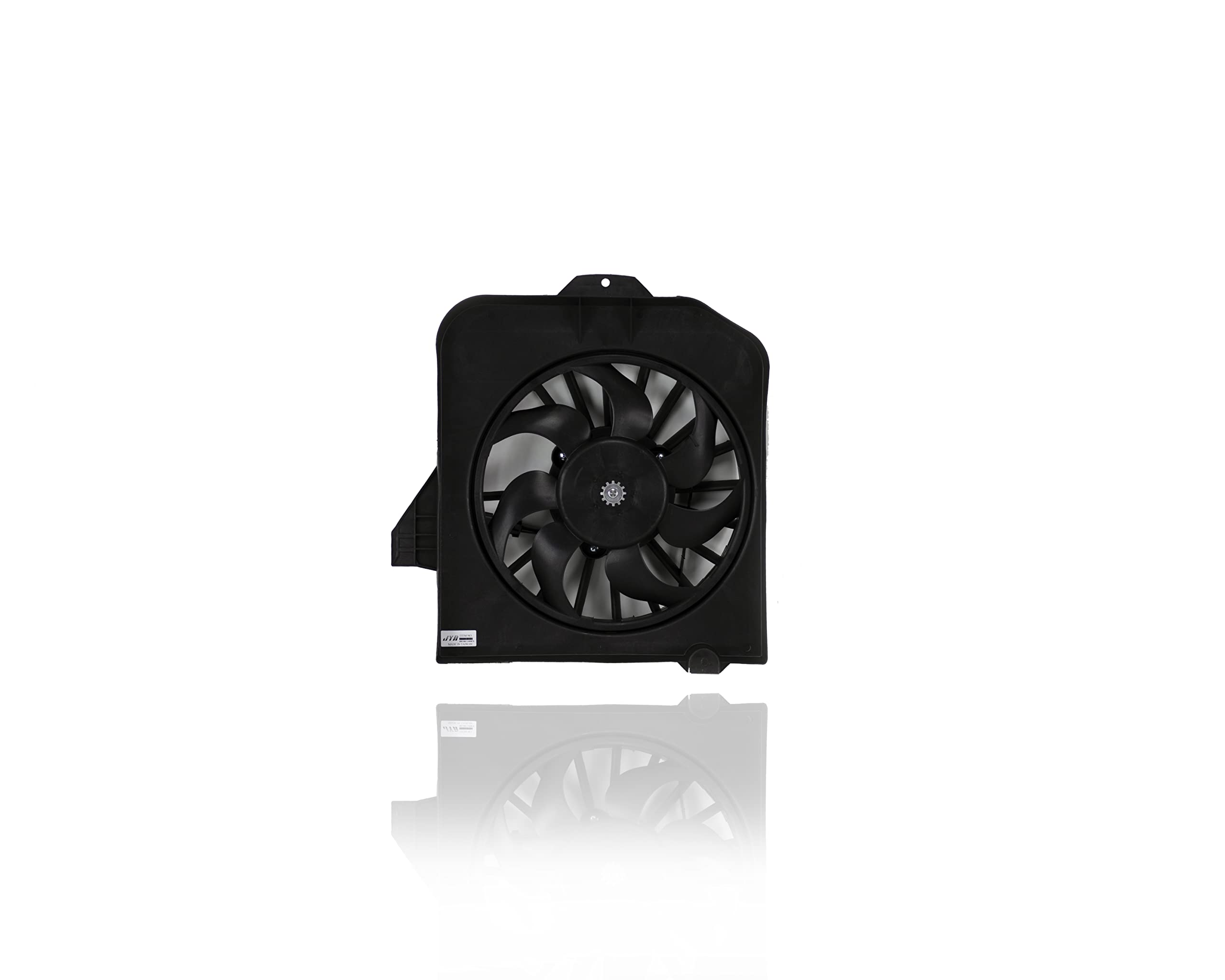 A-C Condenser Fan Assembly - Pacific Best Inc For/Fit CH3113102 01-Jan'05 Dodge Caravan Voyager Town & Country 4/6Cy