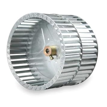 Blower Whl, Dia 5 1/4 in, Width 6 3/4 in
