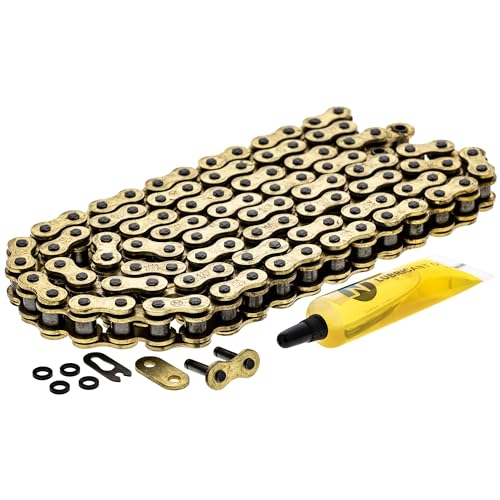 NICHE Gold 420 X-Ring Chain 104 Links with Connecting Master Link