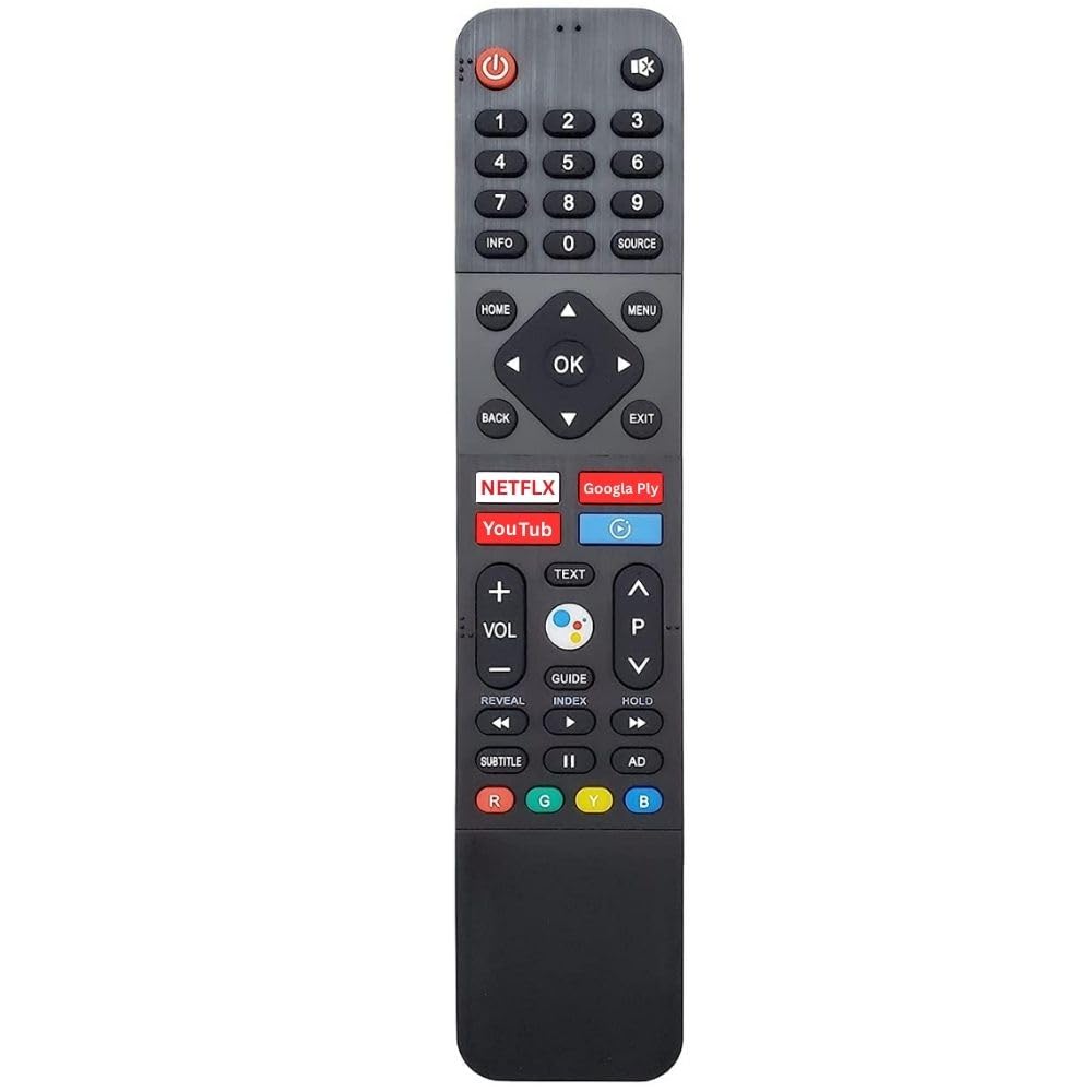 TIZOQ Remote Control Compatible for Nokia & Motorola TV with Voice Supported - Please Match The Image with Your Old Remote Before Placing The Order (Black)-image-19
