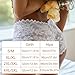 HekouJiub 5er Pack Spitzen Shorts Sexy Unterwäsche Damen Atmungsaktiv Freche Höschen Spitzen Unterhosen Damen Nahtlos Sexy Unsichtbare Unterwäsche für Frauen (Mehrfarbig, S)