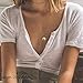 Turandoss Dainty Interlocking Circles Necklace Bar Hammered Disc Necklace Simple Jewelry Layered Choker Necklaces for Women