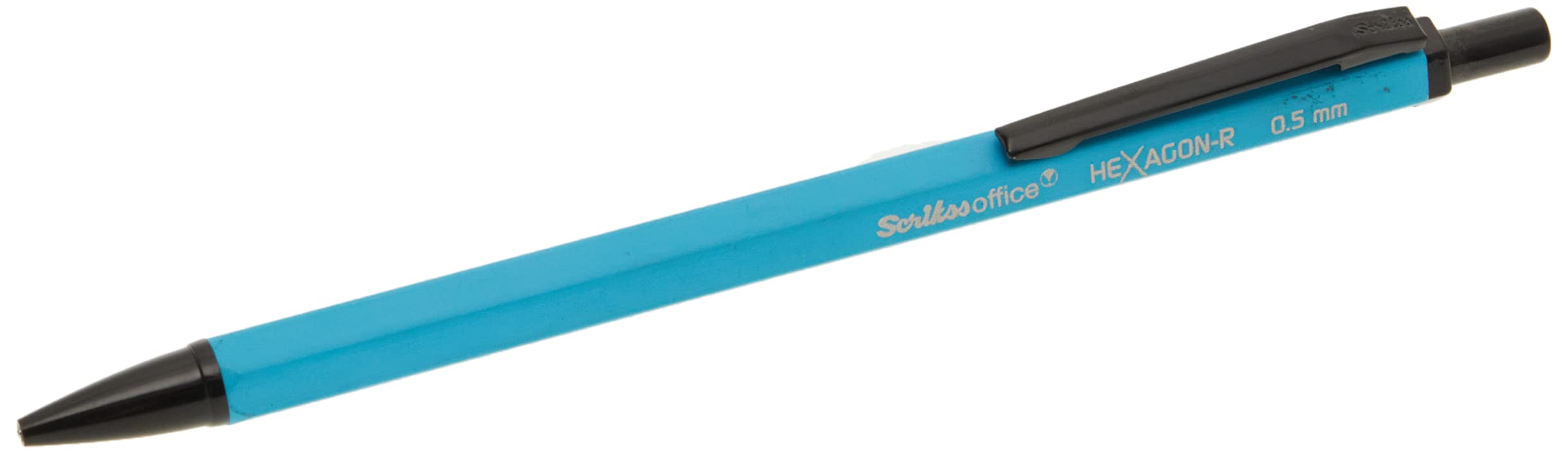 Scrikss Office Hexagonr Mekanik Kurşun Kalem Turkuaz 0.5 mm