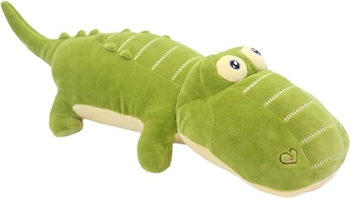 TAGLN Animales de peluche Alligator Toys Almohadas El Cocodrilo Felpa Verde 20 Pulgadas