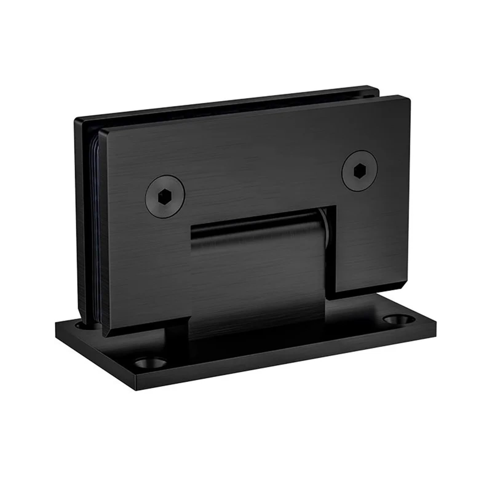 1pcs 90°/180° Stainless Steel Hinges Bracket Door Hinges(Black 90 Degree)