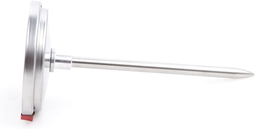 review Fox Run Stainless Steel Meat Thermometer with Internal Temperature Guide, 2.5 x 2.5 x 5.25 inches, Metallic