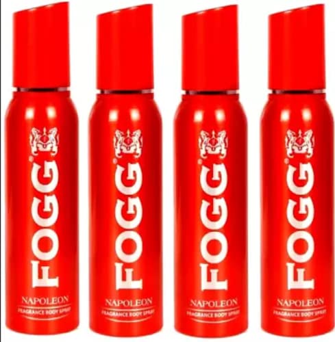 Fogg Napoleon Deodorant Combo Pack of 4 Deodorant Spray - For Men (480 ml, Pack of 4) Deodorant Spray - For Men (480 ml, Pack of 4)