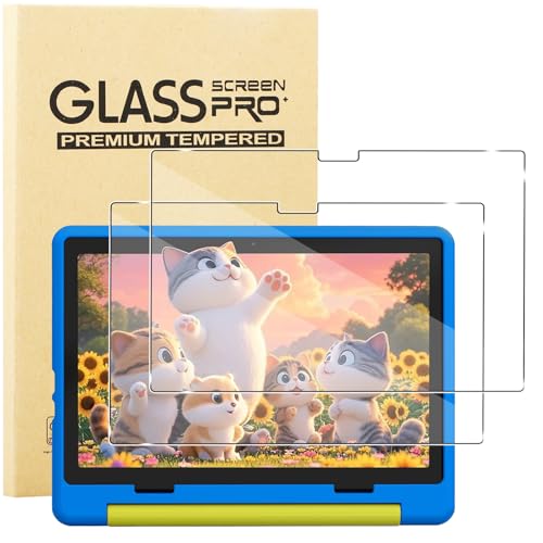 2 Vetri Temperati 9H Per Tablet Bambini Fezawio X700 10.1″ – Antigraffio, Anti-impronta, Ultrasottili