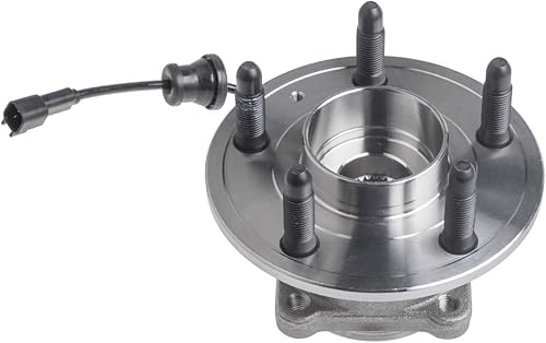 Miniatura 5 de KEYOOG 2 unidades 512440 (5 lengüetas con ABS) rueda trasera y conjunto de cojinete para terreno Ch-evy EquinoxG-MC 2017-2010