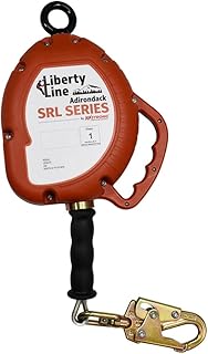 Liberty Line Adirondack 30 Foot Cable SRL with snap Hook. Includes Installation Carabiner and Tagline (ANSI)
