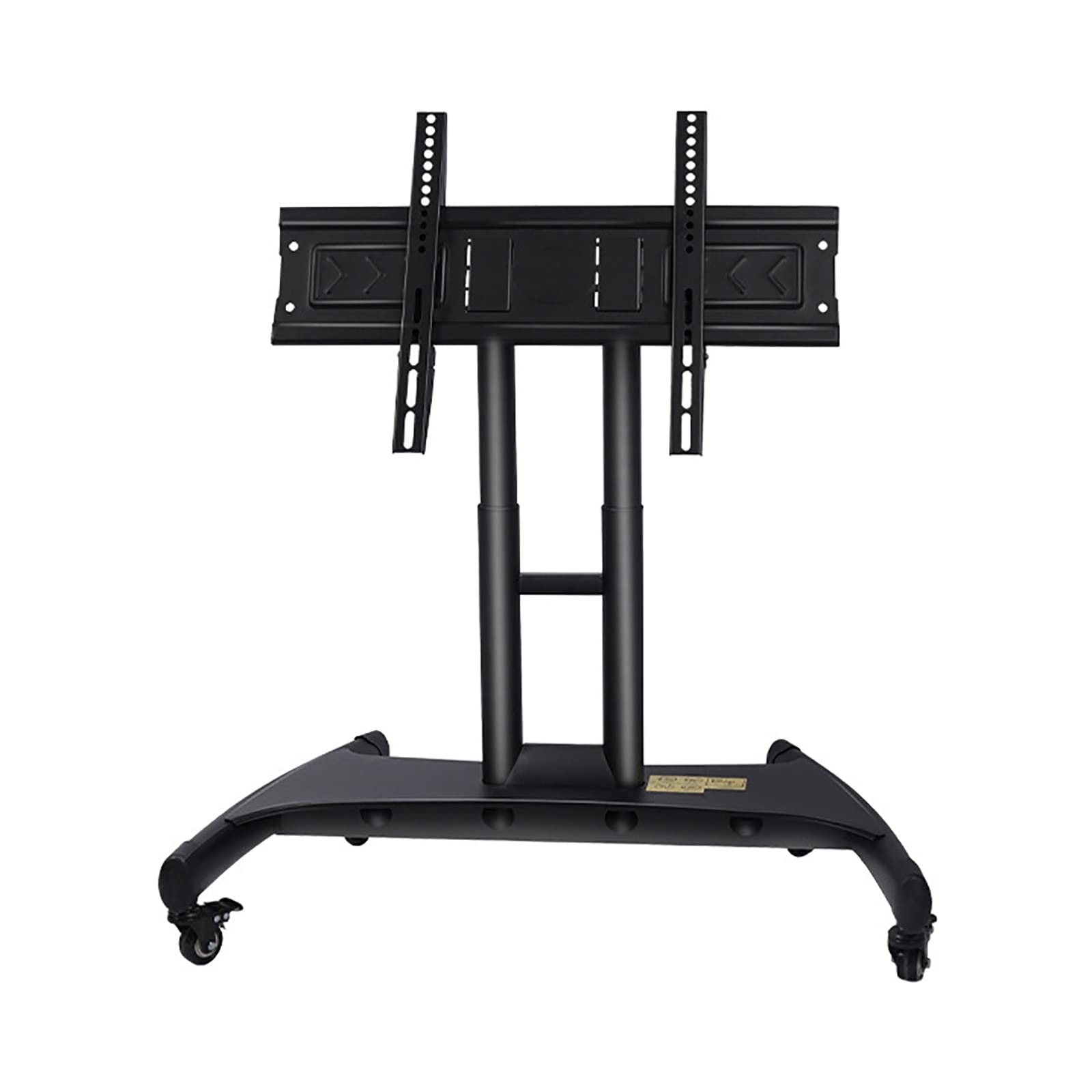 asdchZen Mobile Tv Mount Stand,Low Height Monitor Cart For 32-75 Inch Screen,Height Adjustable,0-90°Adjustable Viewing Angle