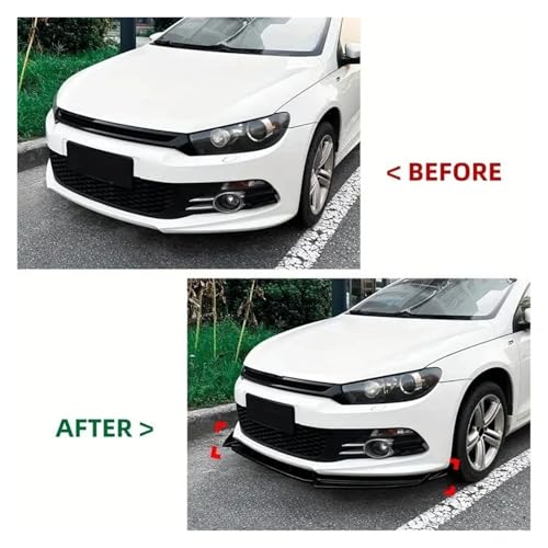 Becquet diffuseur avant Scirocco MK3 GTS ajustement millimétré haute résistance - 3